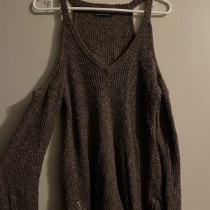 American Eagle Cold Shoulder Sweater